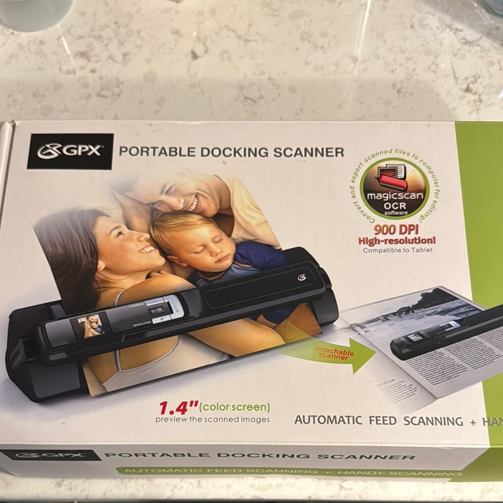 GPX Portable Docking Scanner